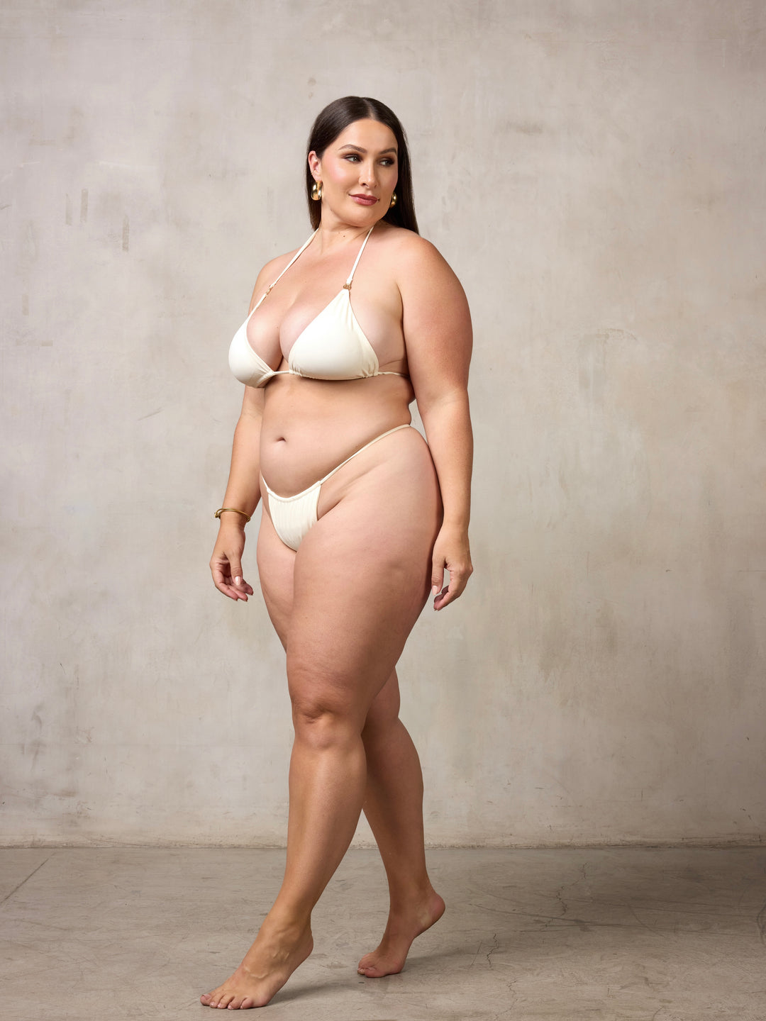 MBM Swim by Marcia B Maxwell tease bikini #color_cream