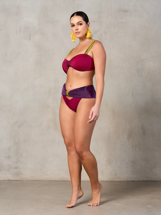 MBM Swim by Marcia B Maxwell Haven top eden bottom bikini #color_tropic-summer
