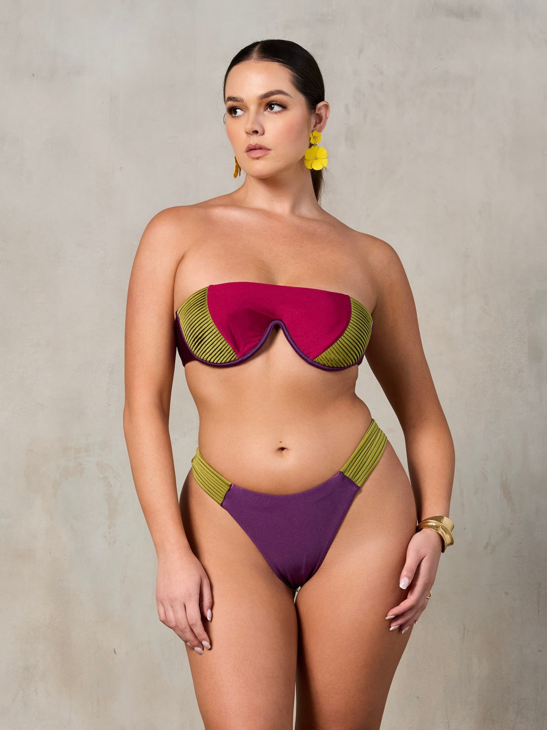 MBM Swim by Marcia B Maxwell Lagoon top vista bottom bikini #color_tropic-summer