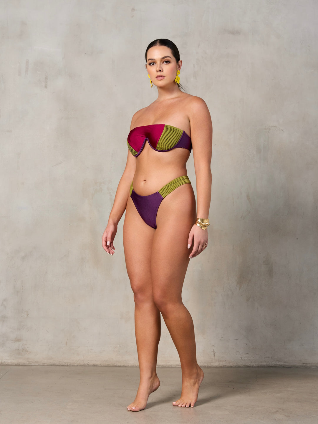 MBM Swim by Marcia B Maxwell Lagoon top vista bottom bikini #color_tropic-summer