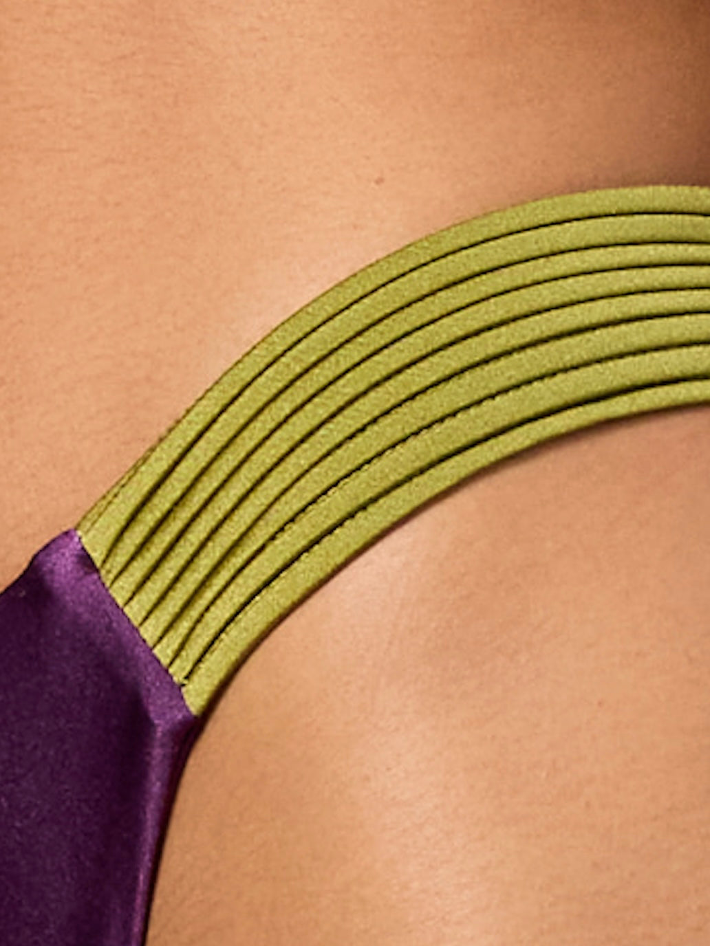 MBM Swim by Marcia B Maxwell Detailed shot of vista bottom bikini #color_tropic-summer